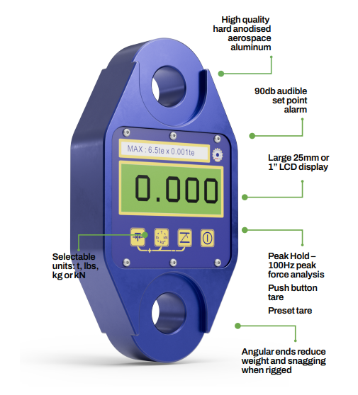 Crosby Straightpoint Digital Dynamometer