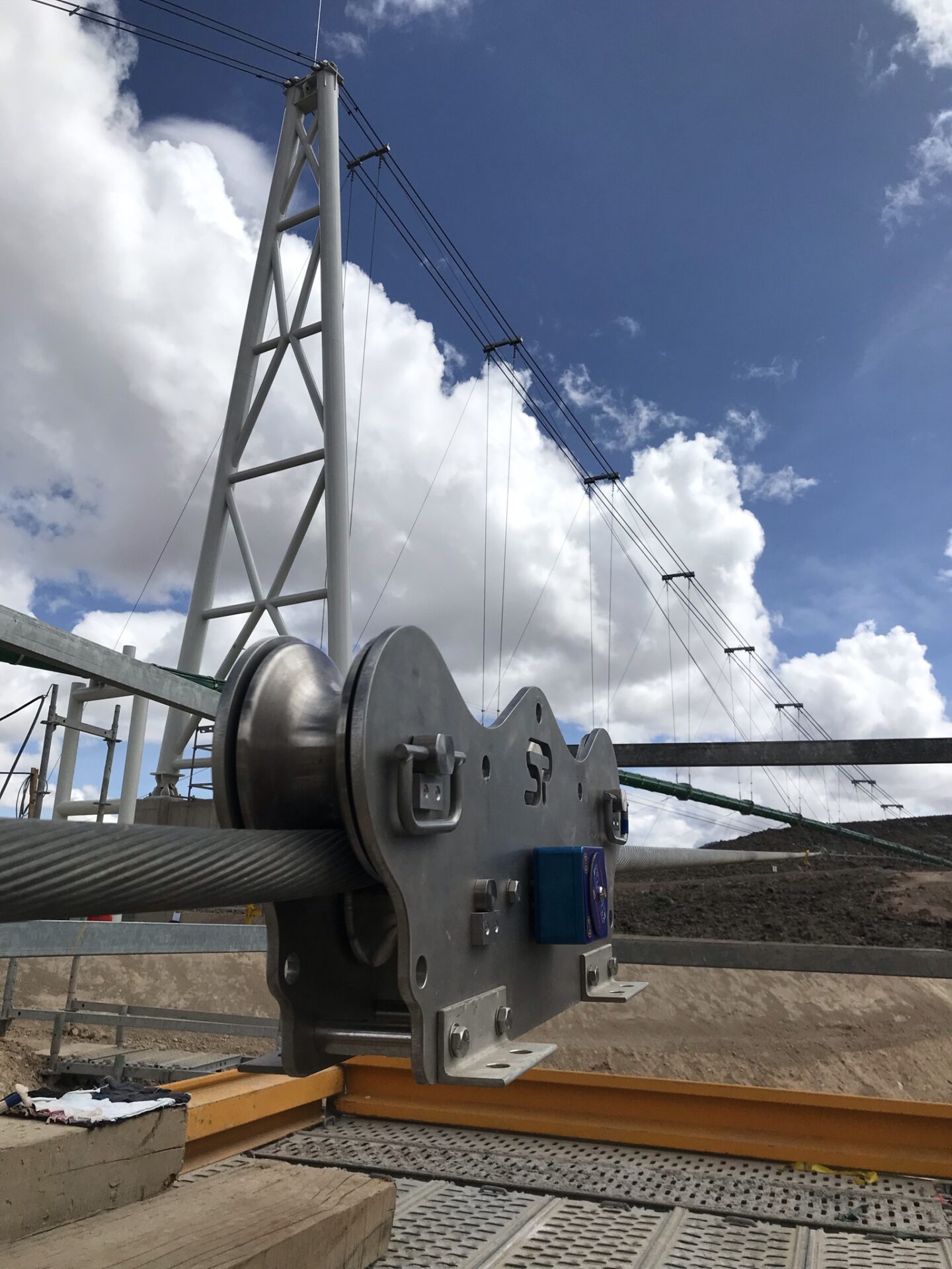 Crosby Straightpoint Wireless Running-Line Dynamometer (Tension Meter)