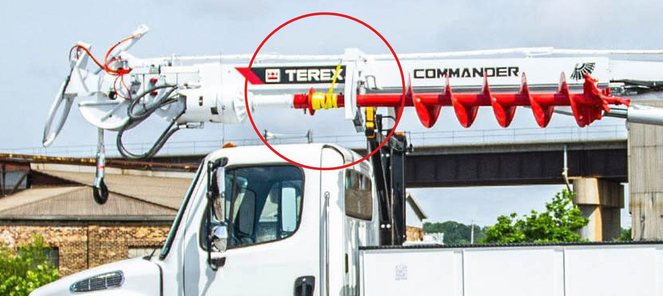 Liftex® Pro-Edge® 2-Ply 1" Auger Sling / AS-EE291 / 3,200 lbs WLL