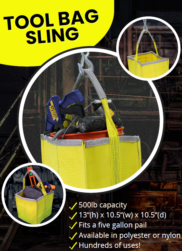 Liftex® / TB500 / Tool Lifting Bag Sling / 500 lbs. WLL