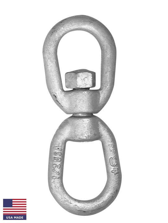 USA Made Campbell Eye & Eye Swivel / #T9630435