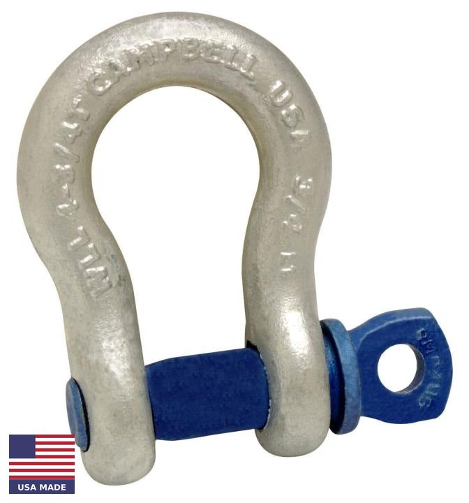 USA Made Campbell Screw Pin Anchor Shackle / #5410605