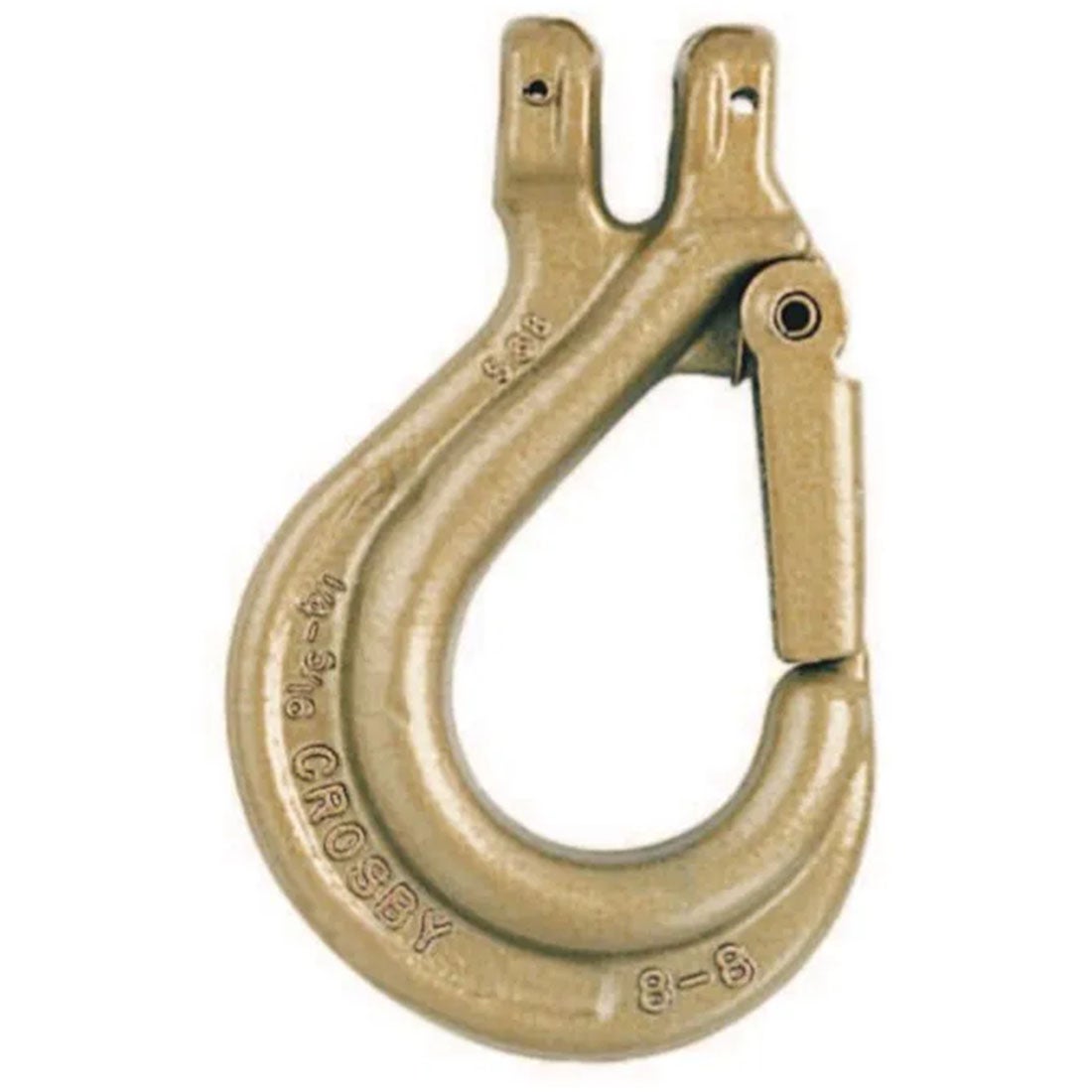 Crosby S-314A Grade 80 Clevis Sling Hook with Latch / #1049080