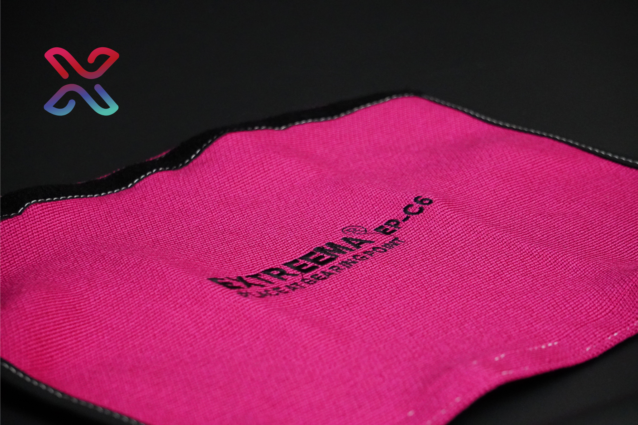 Extreema EP-C protective sling sleeve unfolded flat, showing the full B width