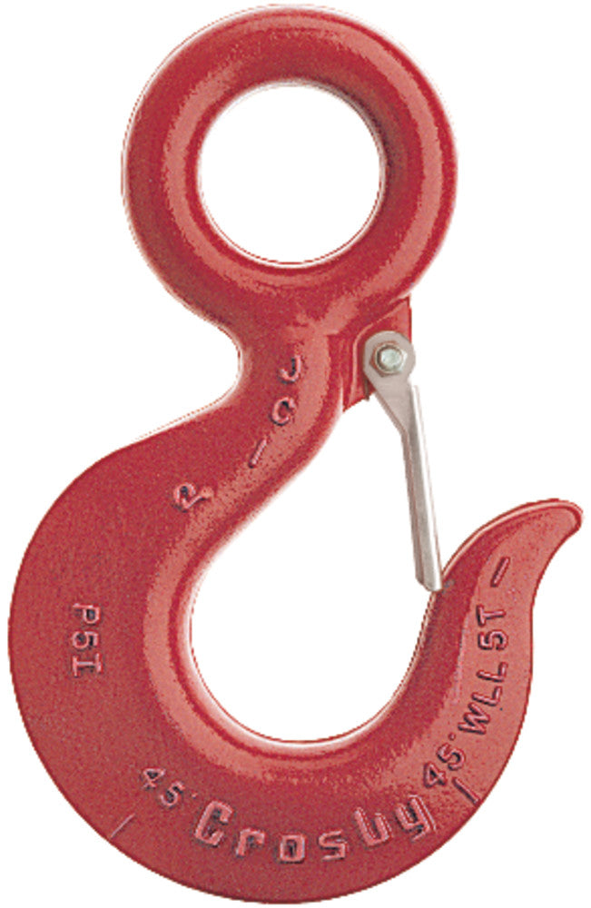 Crosby L-320AN Alloy Eye Hook with Latch / #1049800