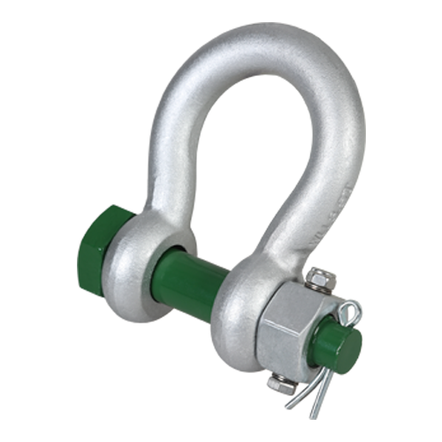 Green Pin G-4143 Bow Shackle (Flat Nut) - alternate view