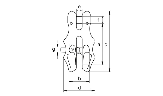Green Pin GCV Shortening Clutch Lock Grade 8 diagram