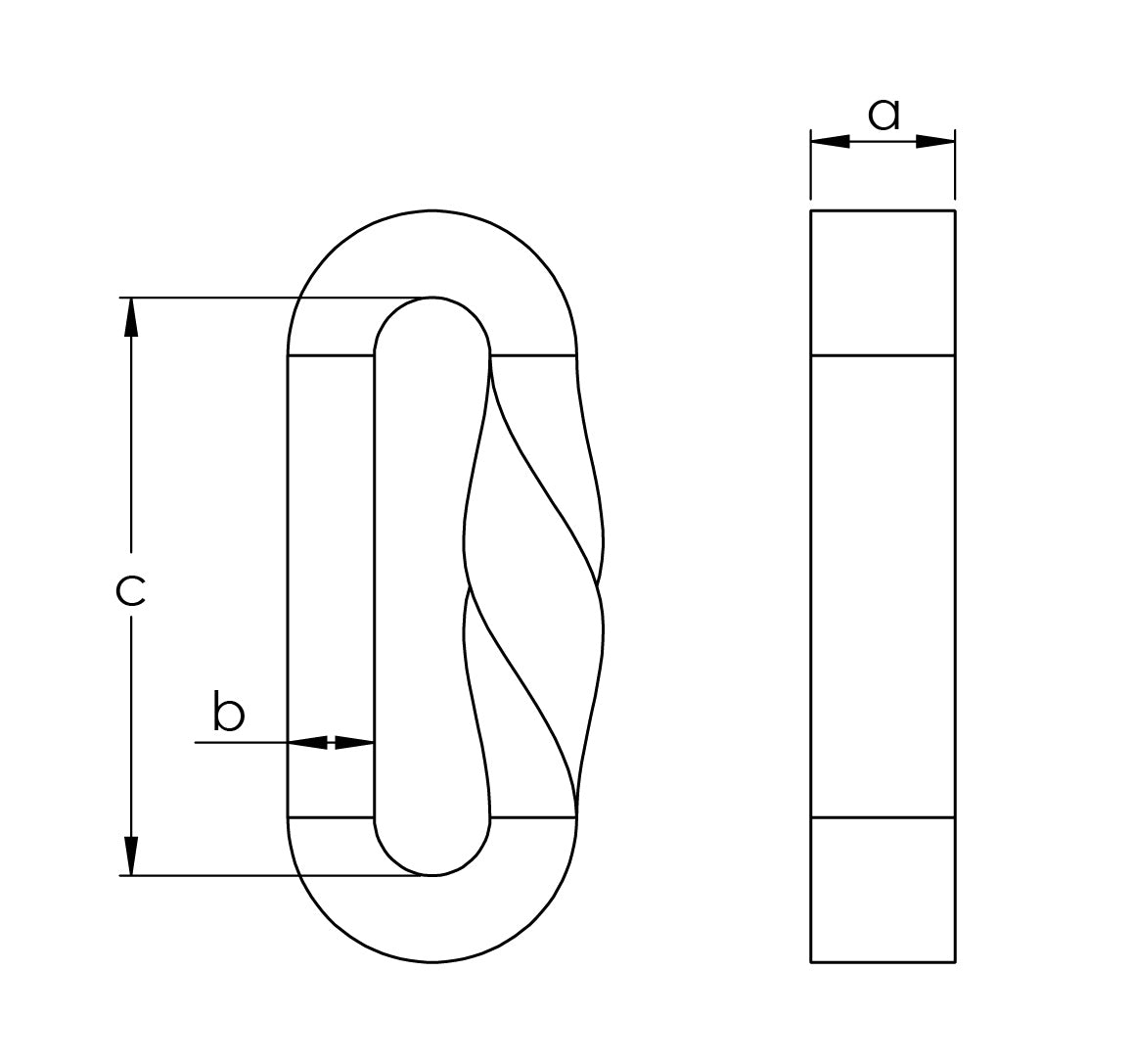Green Pin Tycan Lifting Chain - additional view