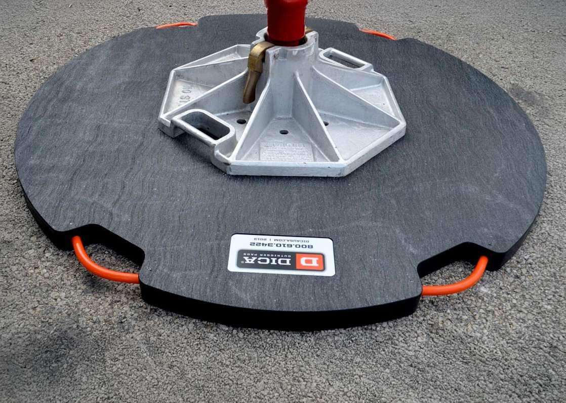 DICA SafetyTech Heavy Duty Round Outrigger Pad