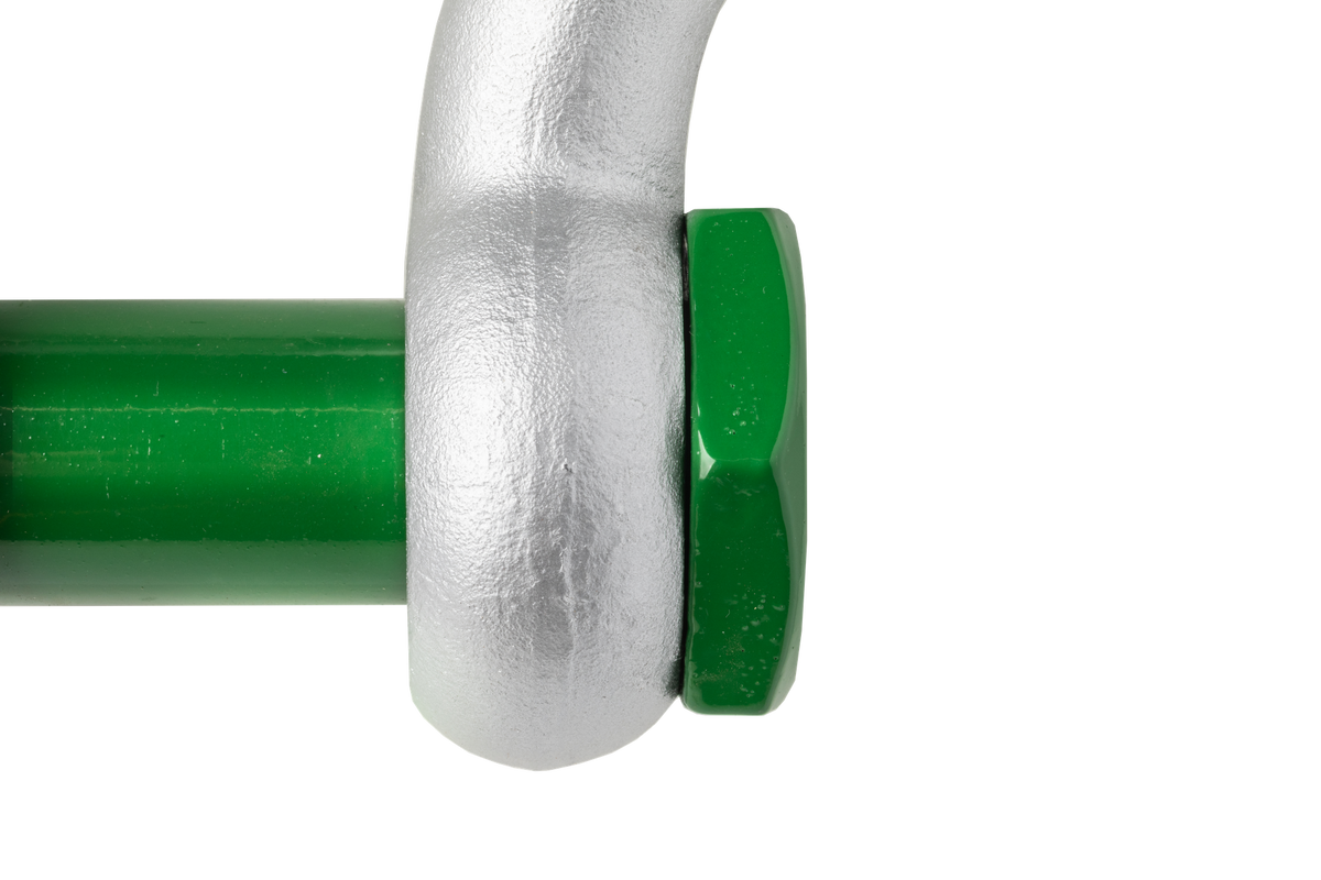 Green Pin Bow Shackle SCP slim screw bolt and cotter pin — manufacturer product photo