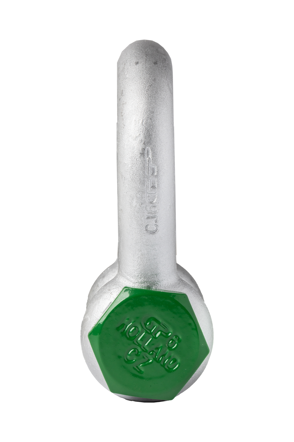 Green Pin Bow Shackle SCP bow and eye detail — manufacturer product photo