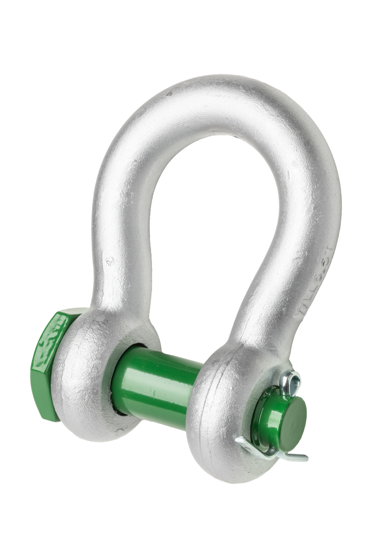 Green Pin Bow Shackle SCP alternate view — manufacturer product photo