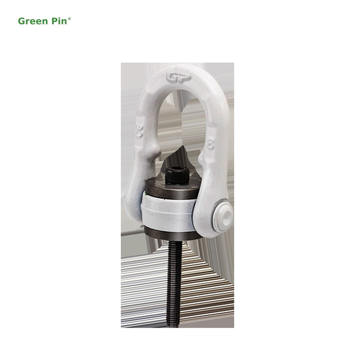 Green Pin vanbeest-green-pin-adal-long-rotating-hoist-ring-metric